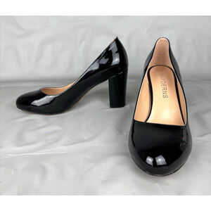 Wayderns Patent Leather Pumps Heels Women's 9.5 Minimalist